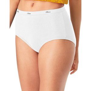 Hanes Women's Cotton Assorted Briefs 5 Pk